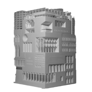 3d architectural model